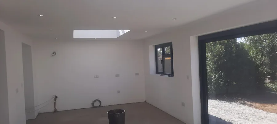 Interior of a home extension